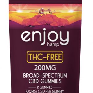 ENJOY THC-FREE 200mg gummy sample